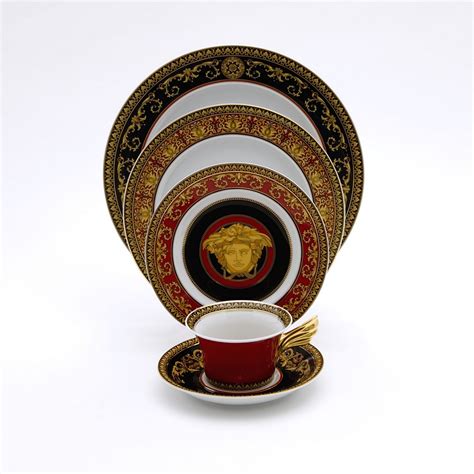 rosenthal meets versace medusa gala dinnerware|rosenthal Versace dishes.